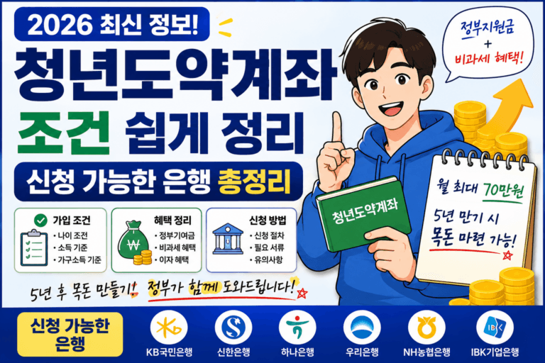 청년도약계좌 조건