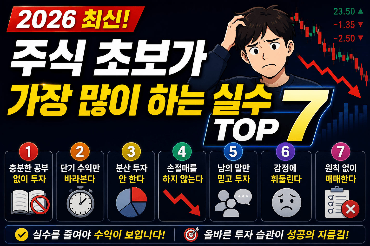 주식 초보 실수
